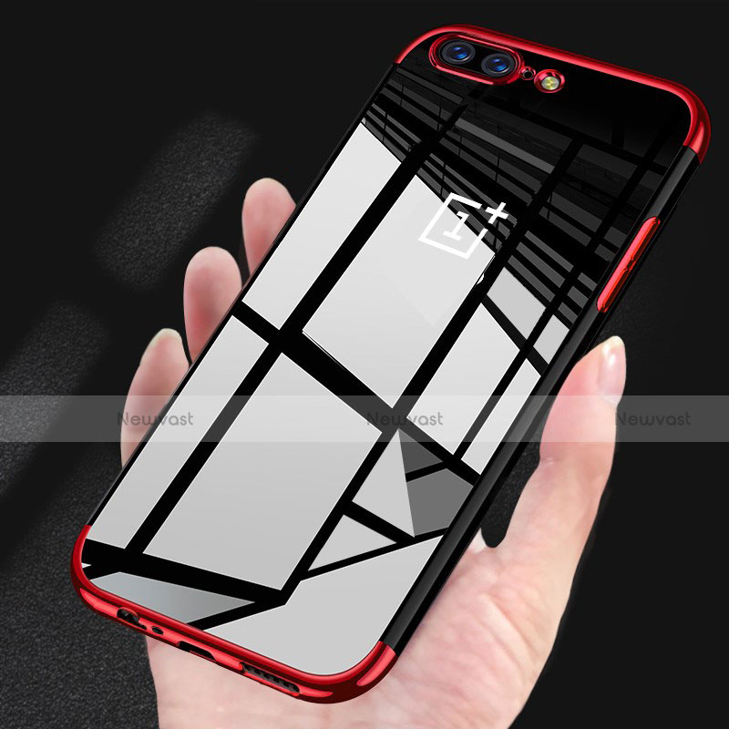 Ultra-thin Transparent TPU Soft Case H01 for OnePlus 5