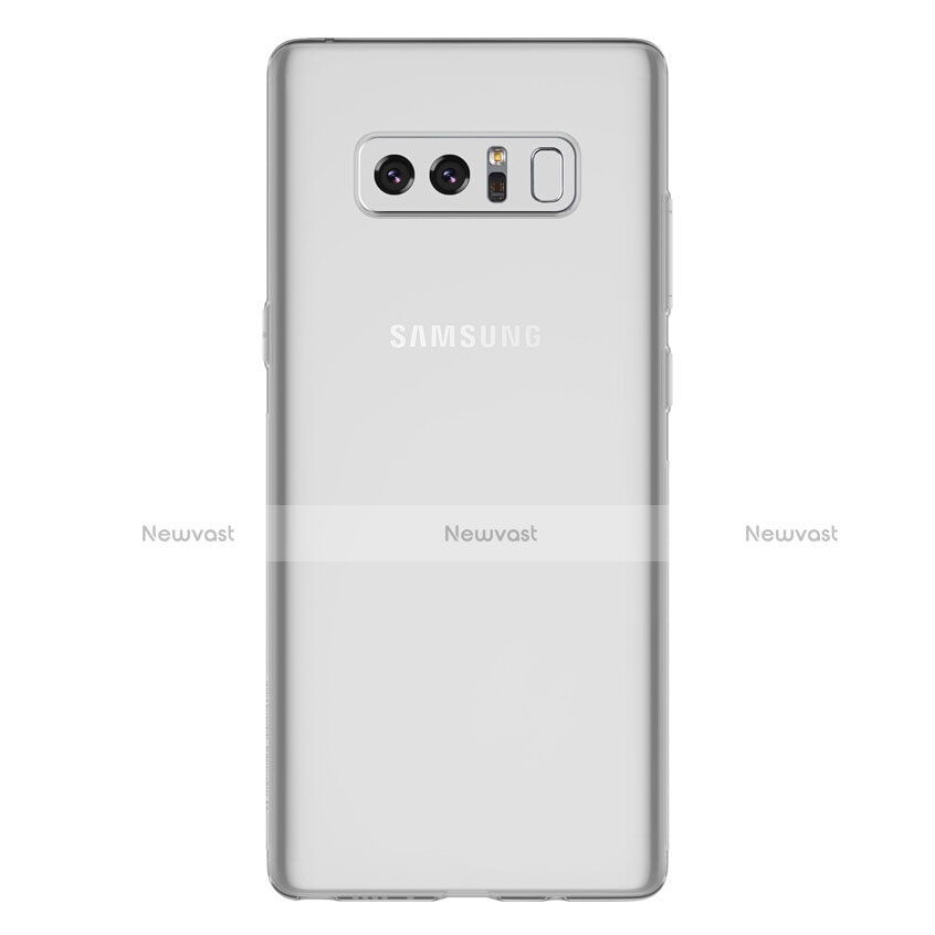 Ultra-thin Transparent TPU Soft Case H01 for Samsung Galaxy Note 8 Duos N950F Clear