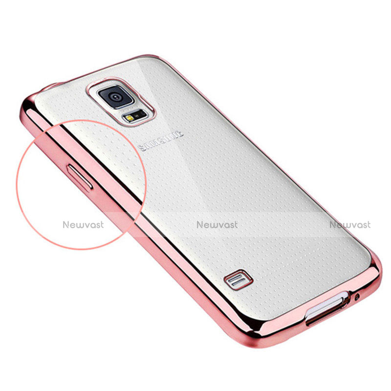 Ultra-thin Transparent TPU Soft Case H01 for Samsung Galaxy S5 G900F G903F