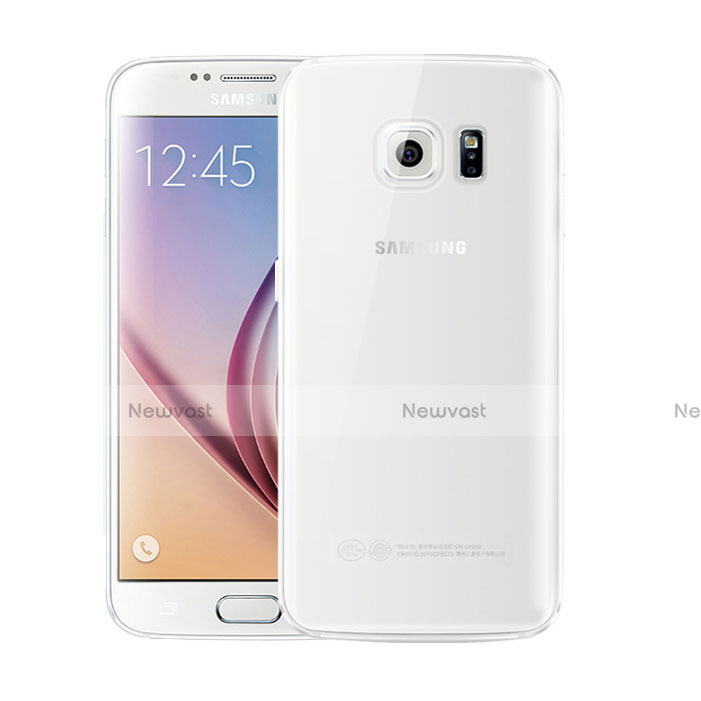 Ultra-thin Transparent TPU Soft Case H01 for Samsung Galaxy S6 Duos SM-G920F G9200 Clear