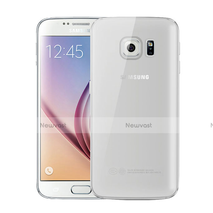 Ultra-thin Transparent TPU Soft Case H01 for Samsung Galaxy S6 Duos SM-G920F G9200 Gray