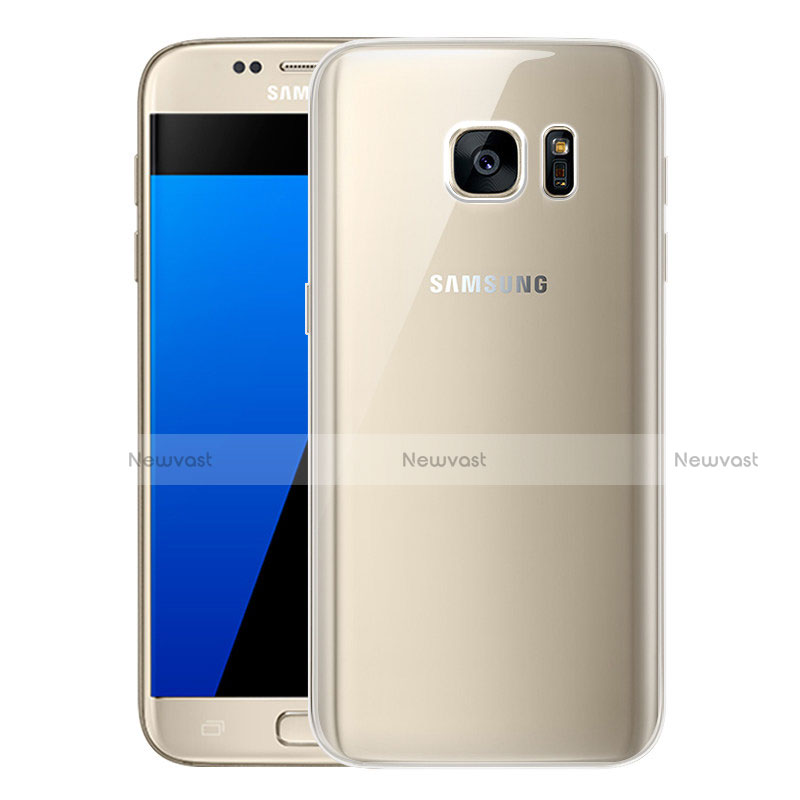 Ultra-thin Transparent TPU Soft Case H01 for Samsung Galaxy S7 G930F G930FD Clear