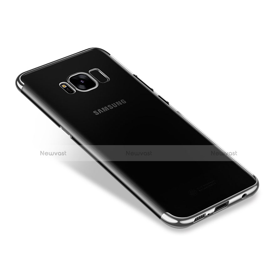 Ultra-thin Transparent TPU Soft Case H01 for Samsung Galaxy S8 Silver