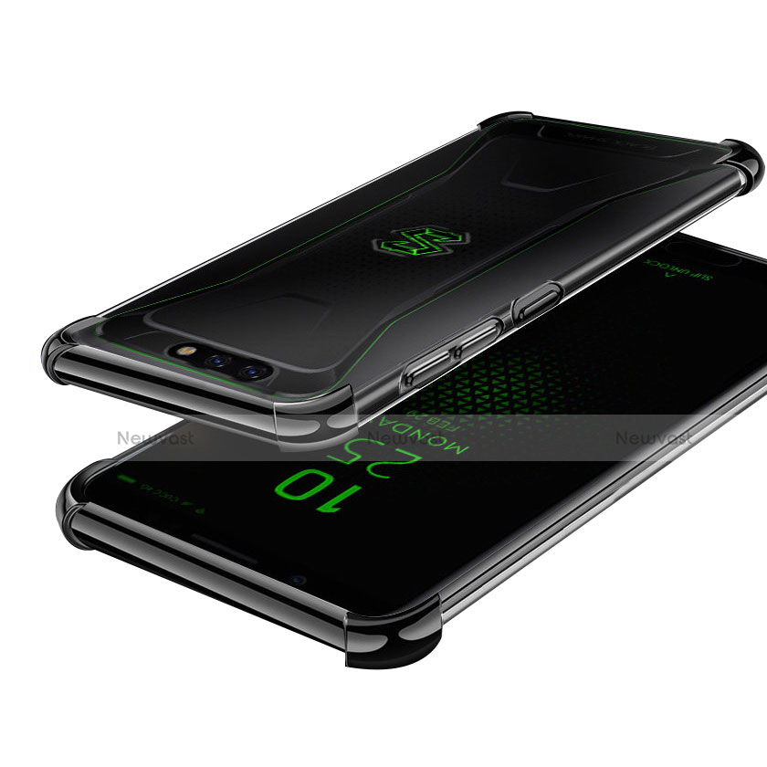 Ultra-thin Transparent TPU Soft Case H01 for Xiaomi Black Shark Black
