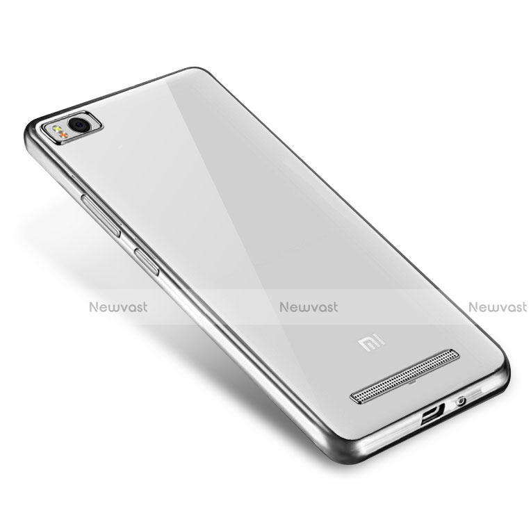 Ultra-thin Transparent TPU Soft Case H01 for Xiaomi Mi 4i Silver