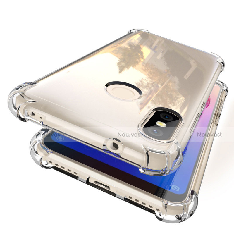 Ultra-thin Transparent TPU Soft Case H01 for Xiaomi Mi A2 Lite Clear