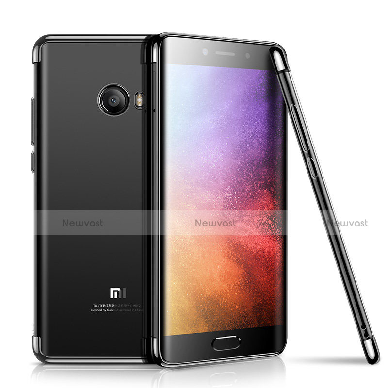 Ultra-thin Transparent TPU Soft Case H01 for Xiaomi Mi Note 2 Black