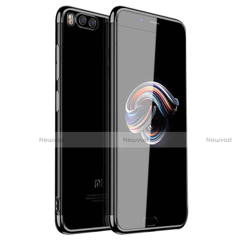 Ultra-thin Transparent TPU Soft Case H01 for Xiaomi Mi Note 3 Black