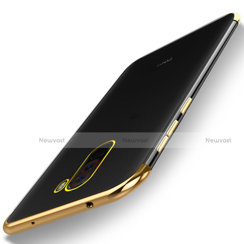 Ultra-thin Transparent TPU Soft Case H01 for Xiaomi Pocophone F1 Gold