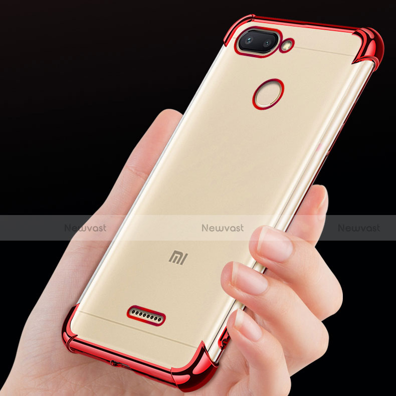 Ultra-thin Transparent TPU Soft Case H01 for Xiaomi Redmi 6