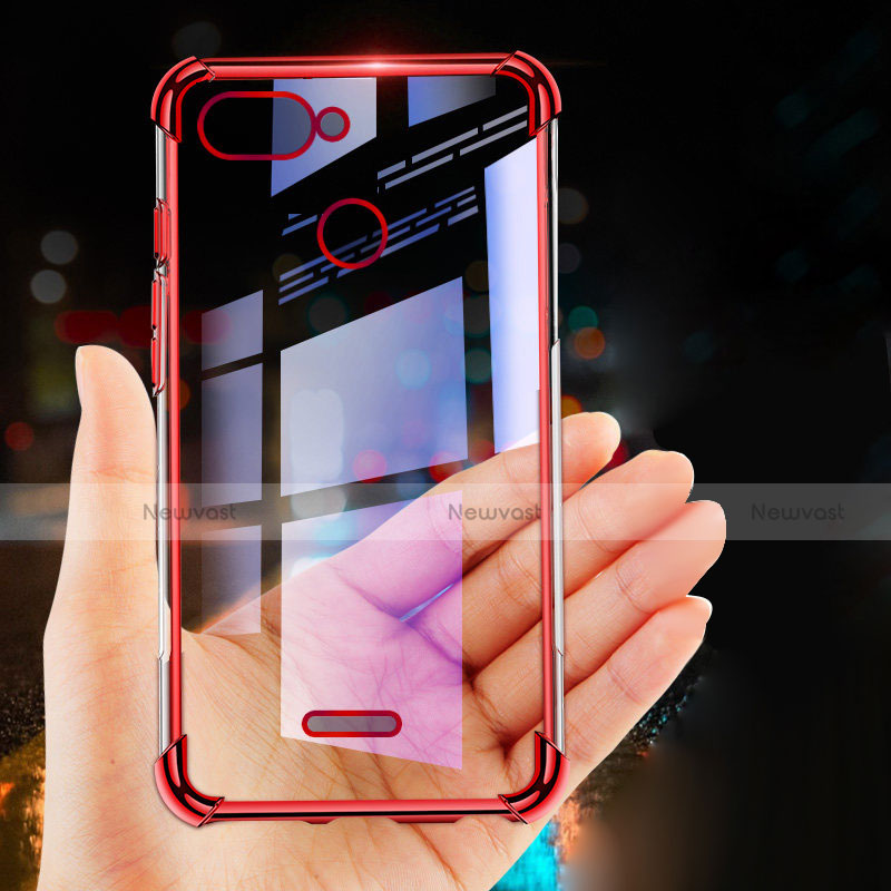 Ultra-thin Transparent TPU Soft Case H01 for Xiaomi Redmi 6