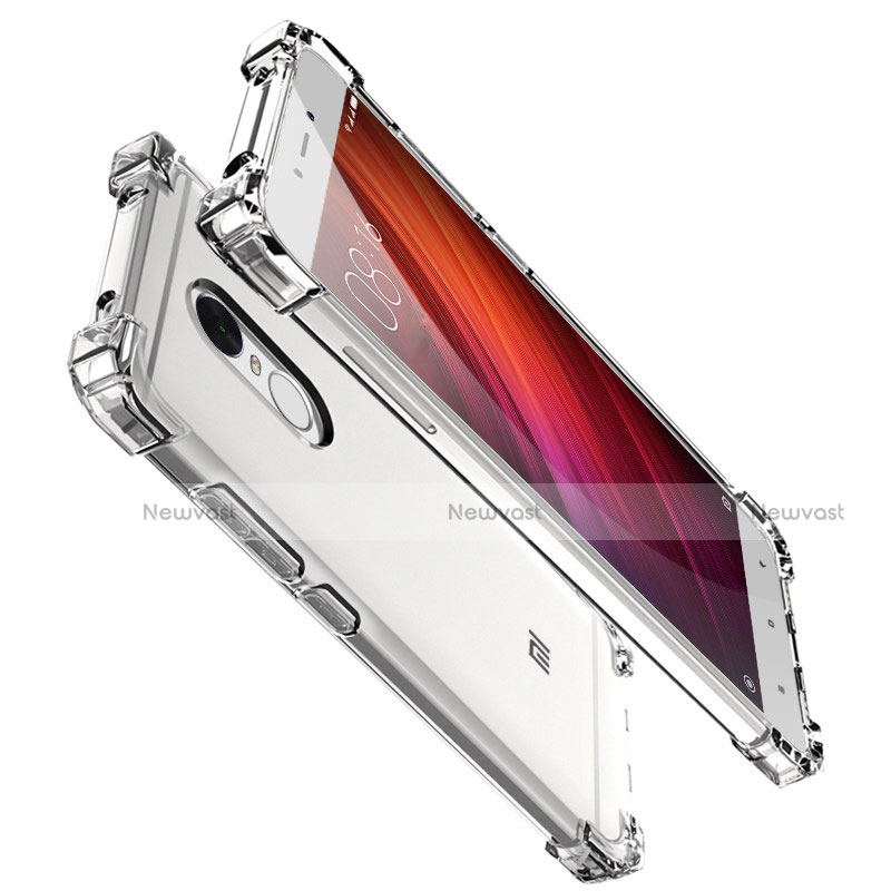 Ultra-thin Transparent TPU Soft Case H01 for Xiaomi Redmi Note 4X Clear