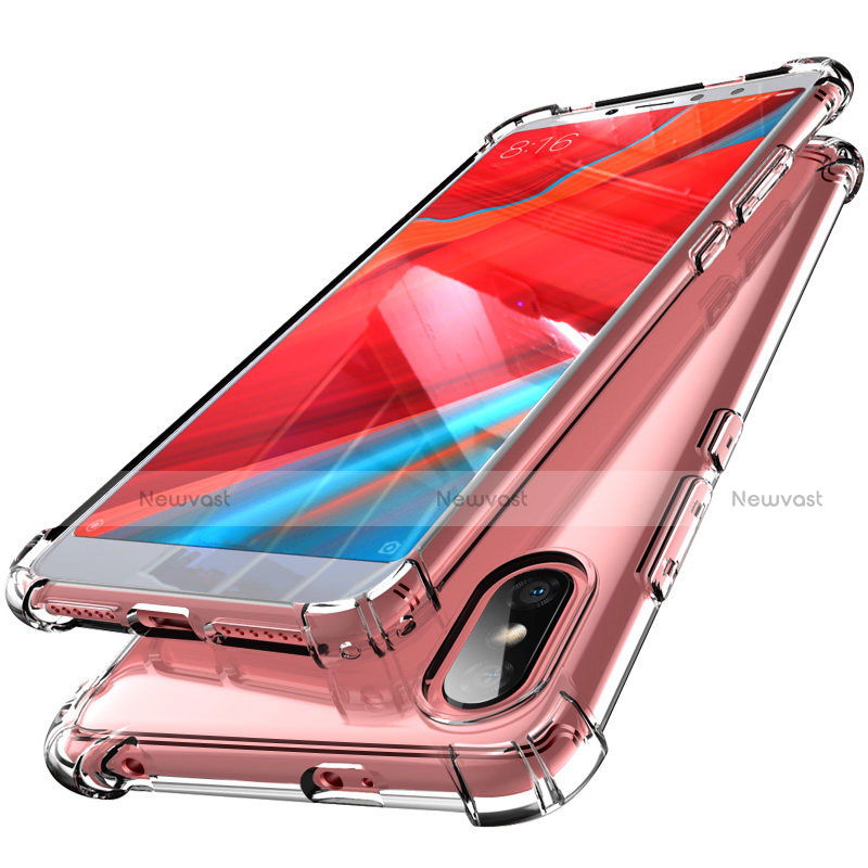 Ultra-thin Transparent TPU Soft Case H01 for Xiaomi Redmi S2 Clear