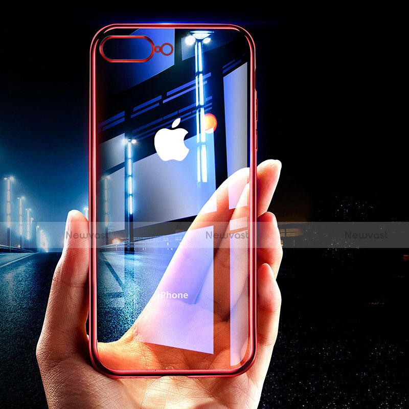 Ultra-thin Transparent TPU Soft Case H02 for Apple iPhone 8 Plus