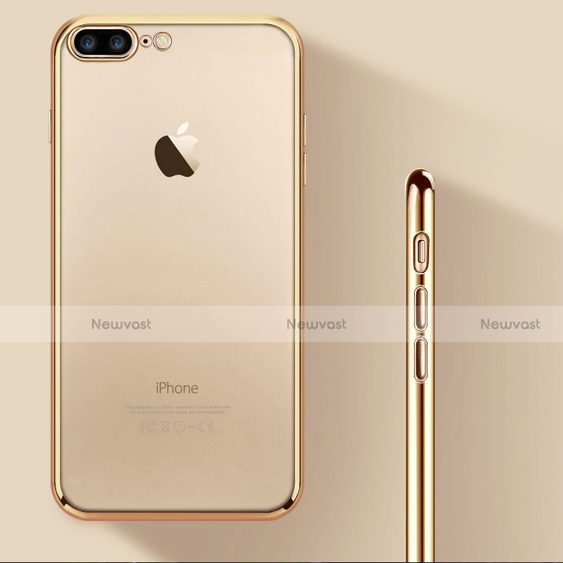 Ultra-thin Transparent TPU Soft Case H02 for Apple iPhone 8 Plus