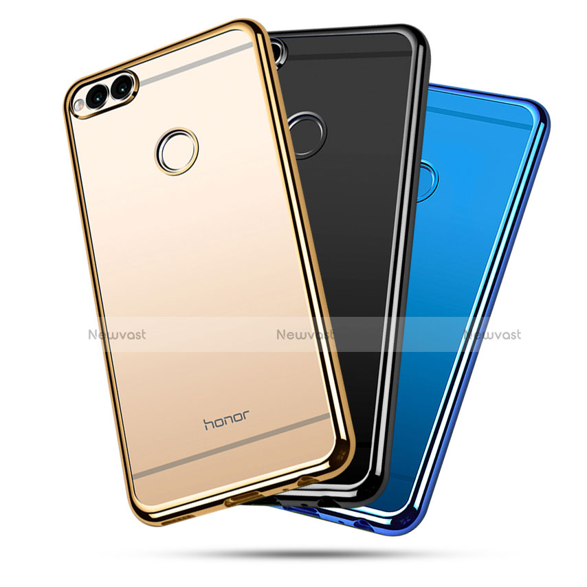 Ultra-thin Transparent TPU Soft Case H02 for Huawei Honor 7X