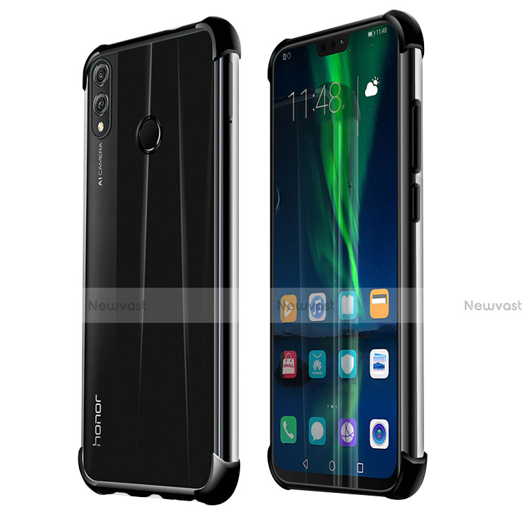 Ultra-thin Transparent TPU Soft Case H02 for Huawei Honor 8X Black