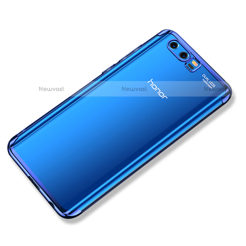 Ultra-thin Transparent TPU Soft Case H02 for Huawei Honor 9 Blue