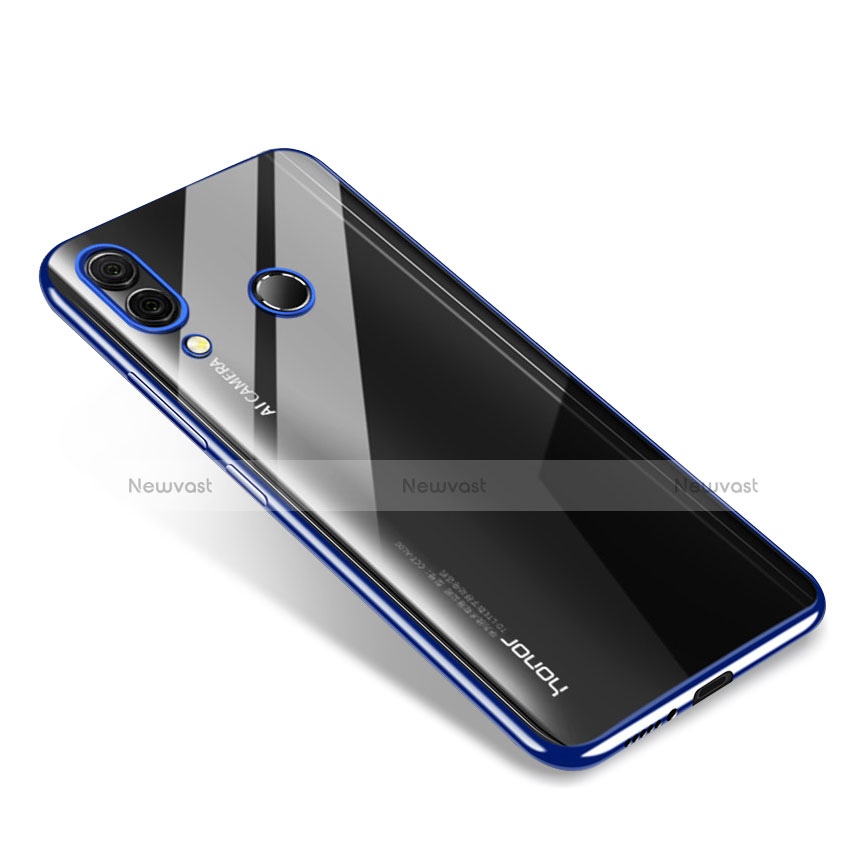 Ultra-thin Transparent TPU Soft Case H02 for Huawei Honor Note 10 Blue