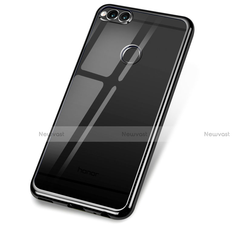 Ultra-thin Transparent TPU Soft Case H02 for Huawei Honor Play 7X Black