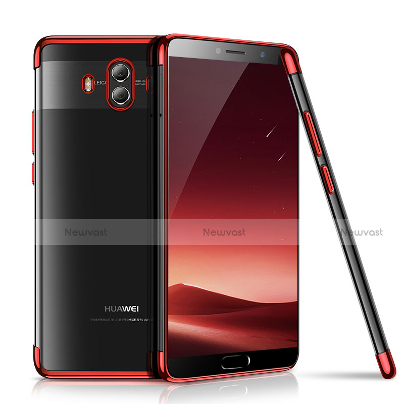 Ultra-thin Transparent TPU Soft Case H02 for Huawei Mate 10 Red