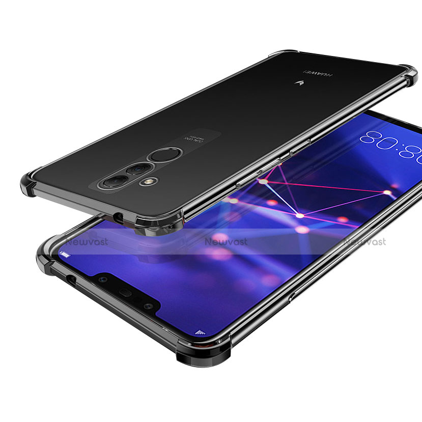 Ultra-thin Transparent TPU Soft Case H02 for Huawei Mate 20 Lite Black