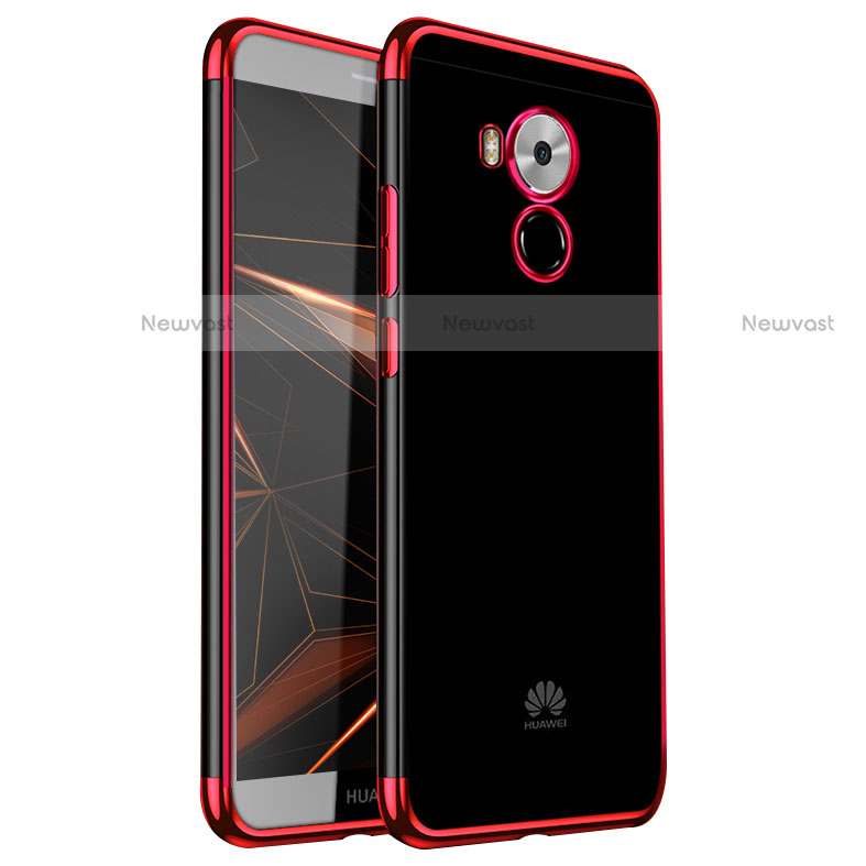 Ultra-thin Transparent TPU Soft Case H02 for Huawei Mate 8 Red