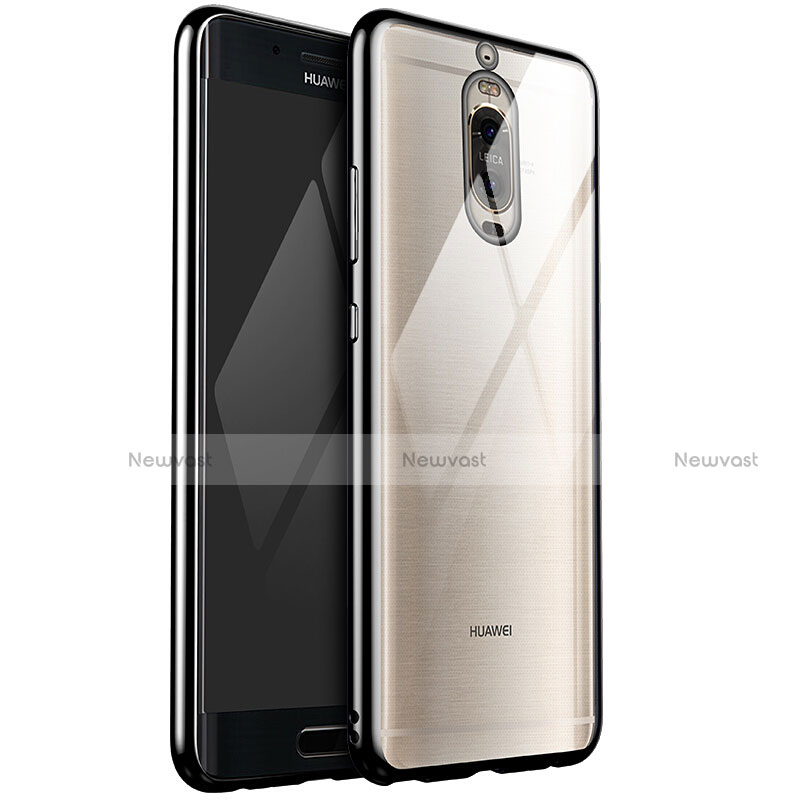 Ultra-thin Transparent TPU Soft Case H02 for Huawei Mate 9 Pro Black