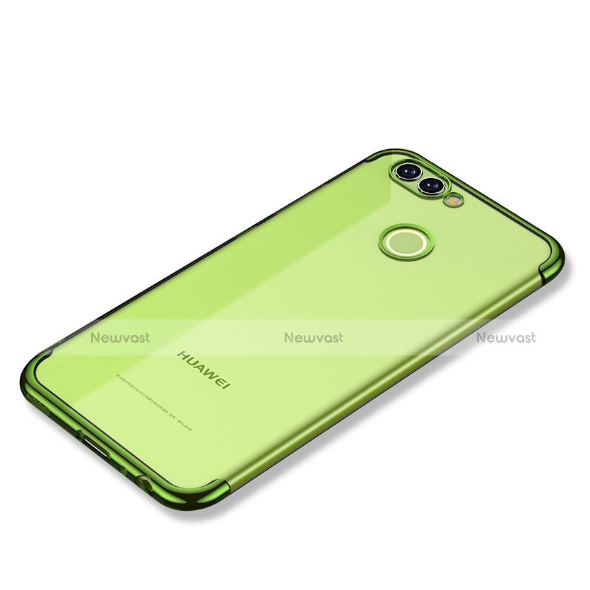 Ultra-thin Transparent TPU Soft Case H02 for Huawei Nova 2 Plus Green