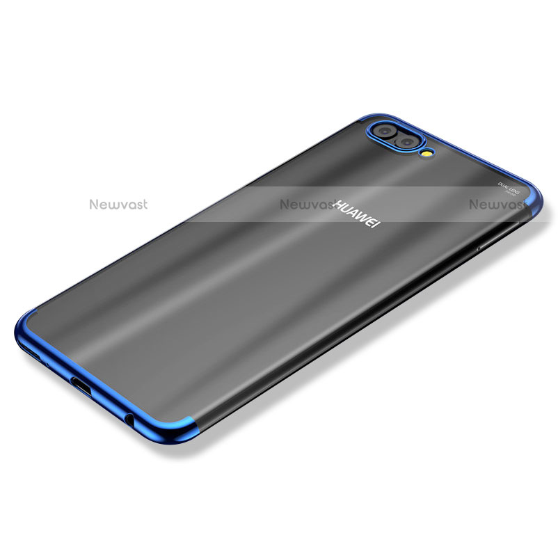 Ultra-thin Transparent TPU Soft Case H02 for Huawei Nova 2S Blue