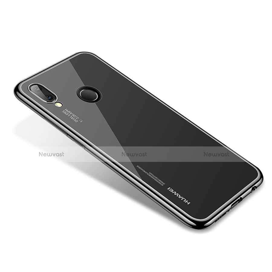 Ultra-thin Transparent TPU Soft Case H02 for Huawei P20 Lite Black