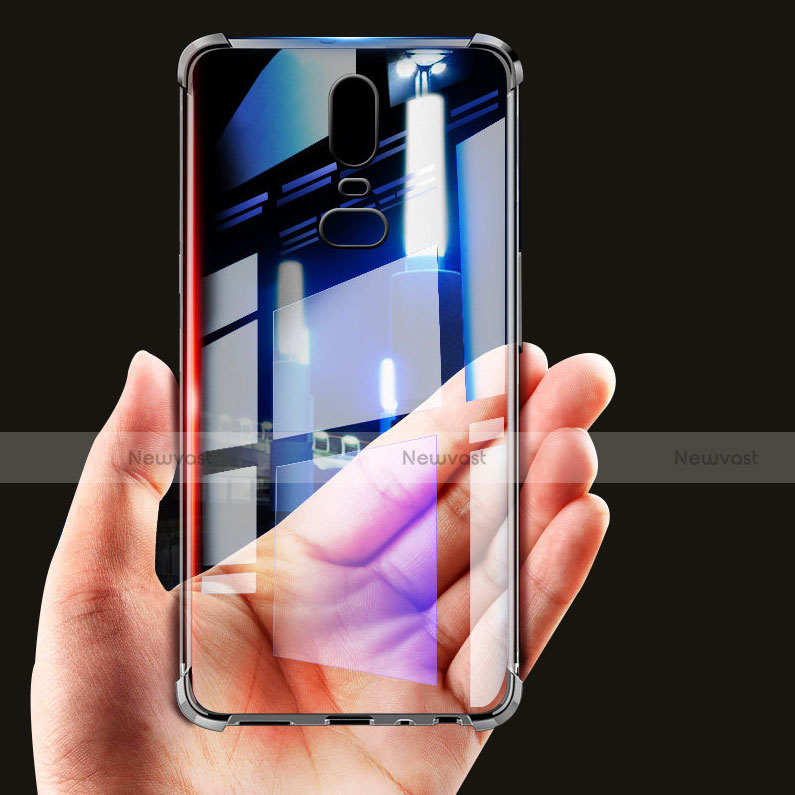 Ultra-thin Transparent TPU Soft Case H02 for OnePlus 6