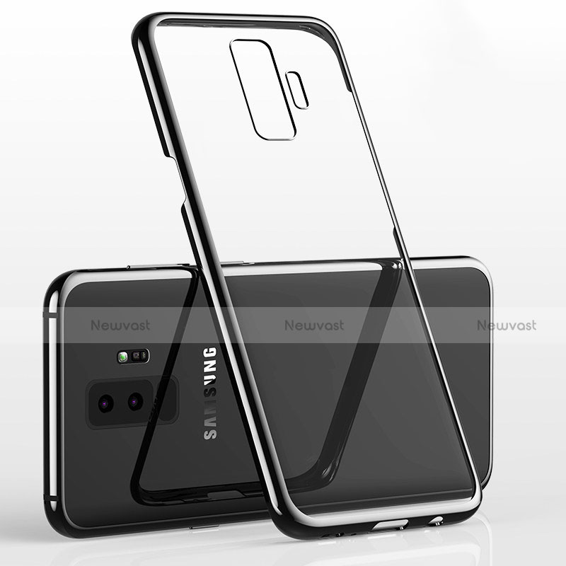 Ultra-thin Transparent TPU Soft Case H02 for Samsung Galaxy S9 Plus Black