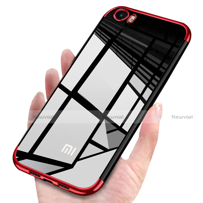 Ultra-thin Transparent TPU Soft Case H02 for Xiaomi Mi 5