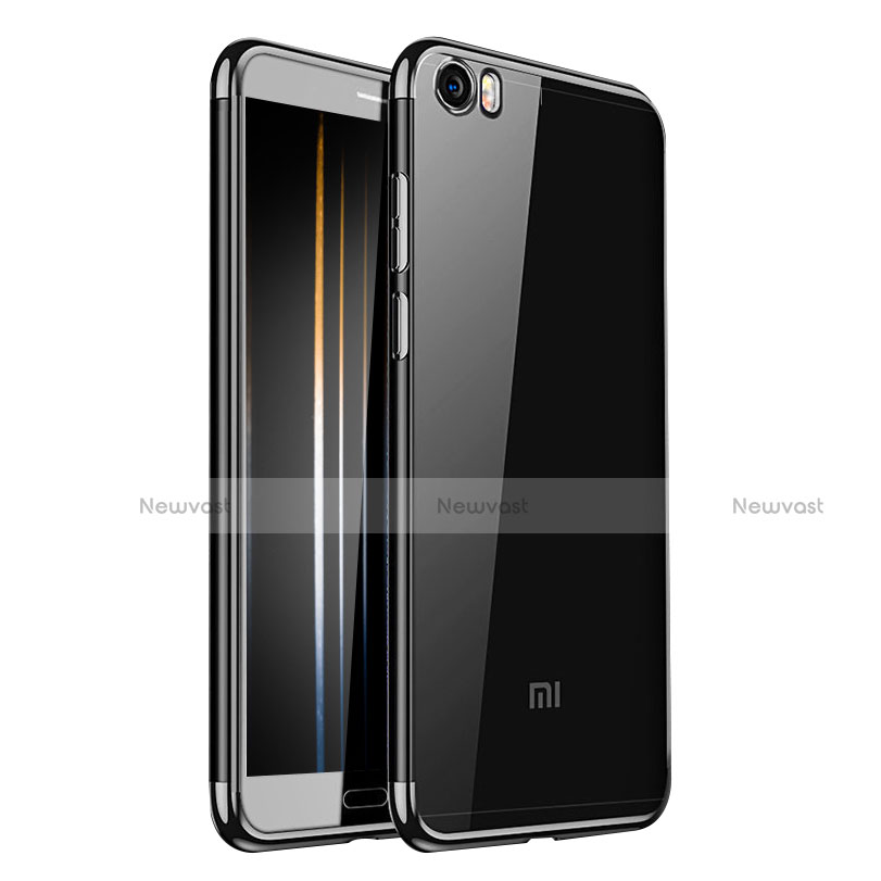 Ultra-thin Transparent TPU Soft Case H02 for Xiaomi Mi 5 Black