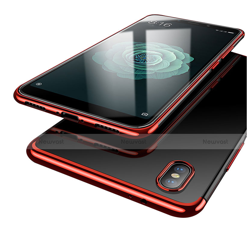 Ultra-thin Transparent TPU Soft Case H02 for Xiaomi Mi 6X
