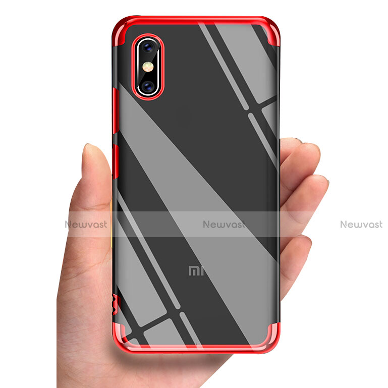 Ultra-thin Transparent TPU Soft Case H02 for Xiaomi Mi 8 Screen Fingerprint Edition