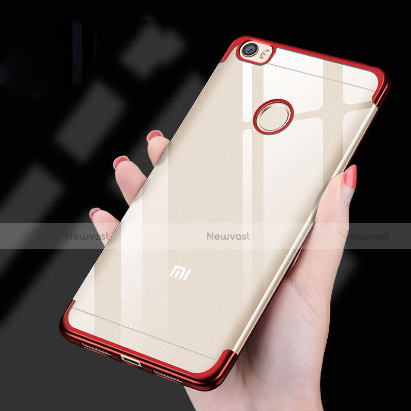 Ultra-thin Transparent TPU Soft Case H02 for Xiaomi Mi Max