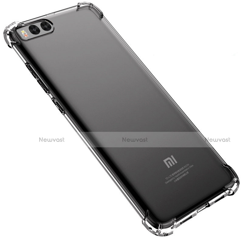 Ultra-thin Transparent TPU Soft Case H02 for Xiaomi Mi Note 3 Gray