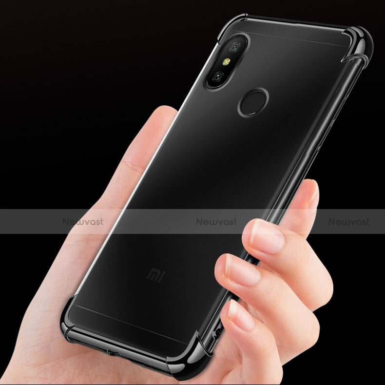 Ultra-thin Transparent TPU Soft Case H02 for Xiaomi Redmi 6 Pro