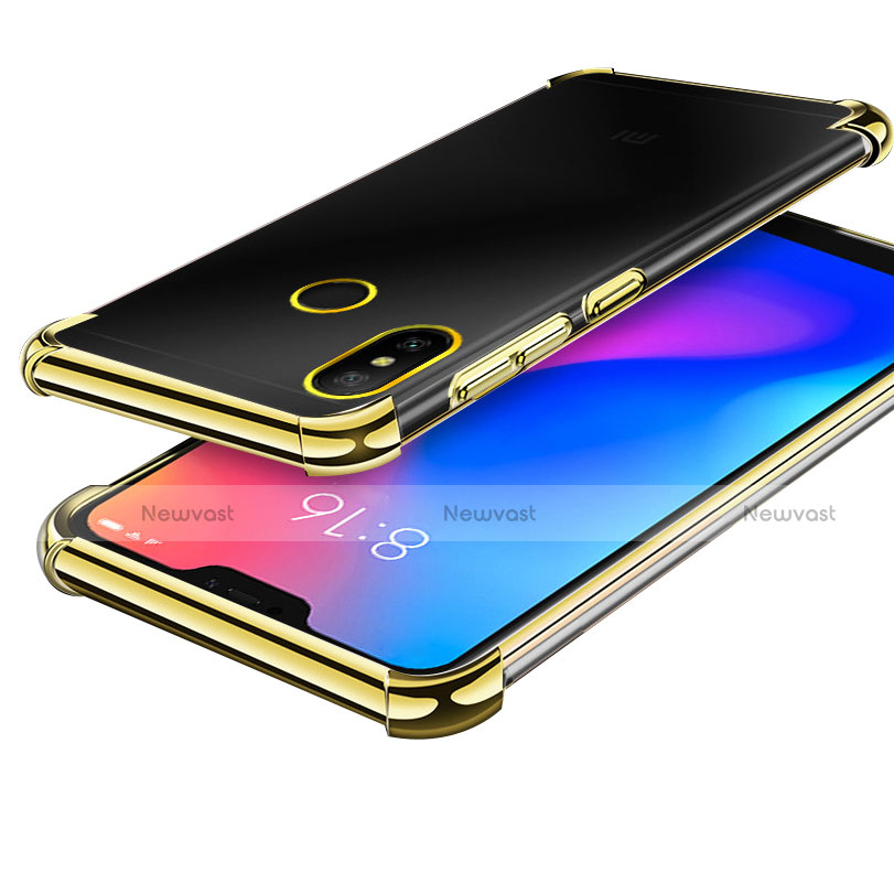 Ultra-thin Transparent TPU Soft Case H02 for Xiaomi Redmi 6 Pro Gold