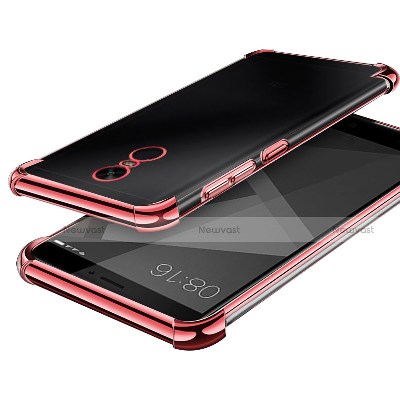 Ultra-thin Transparent TPU Soft Case H02 for Xiaomi Redmi Note 4X High Edition Rose Gold