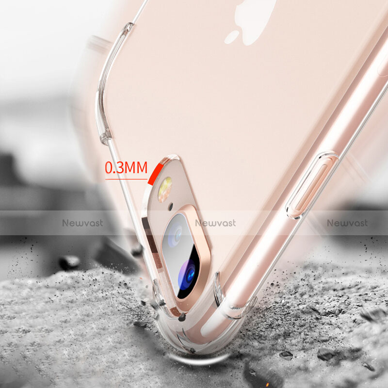 Ultra-thin Transparent TPU Soft Case H03 for Apple iPhone 8 Plus Clear