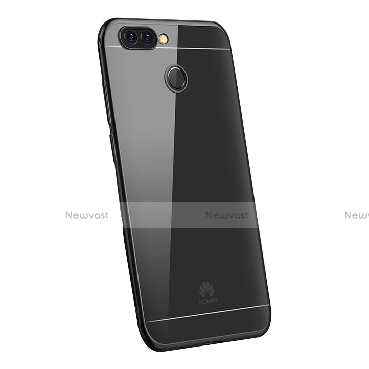 Ultra-thin Transparent TPU Soft Case H03 for Huawei Enjoy 7S Black