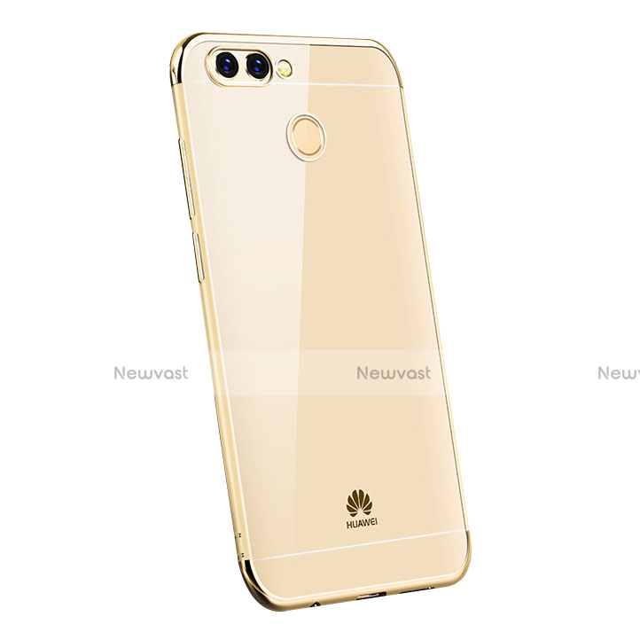 Ultra-thin Transparent TPU Soft Case H03 for Huawei Enjoy 7S Gold