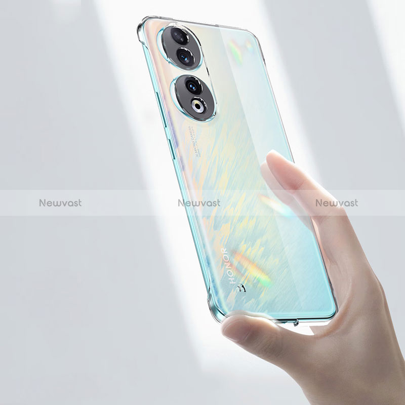 Ultra-thin Transparent TPU Soft Case H03 for Huawei Honor 90 5G Clear