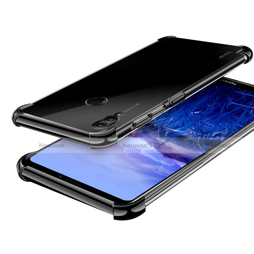 Ultra-thin Transparent TPU Soft Case H03 for Huawei Honor Note 10 Black