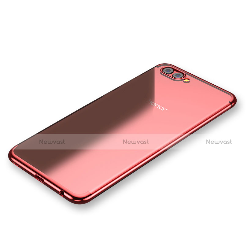 Ultra-thin Transparent TPU Soft Case H03 for Huawei Honor View 10 Red