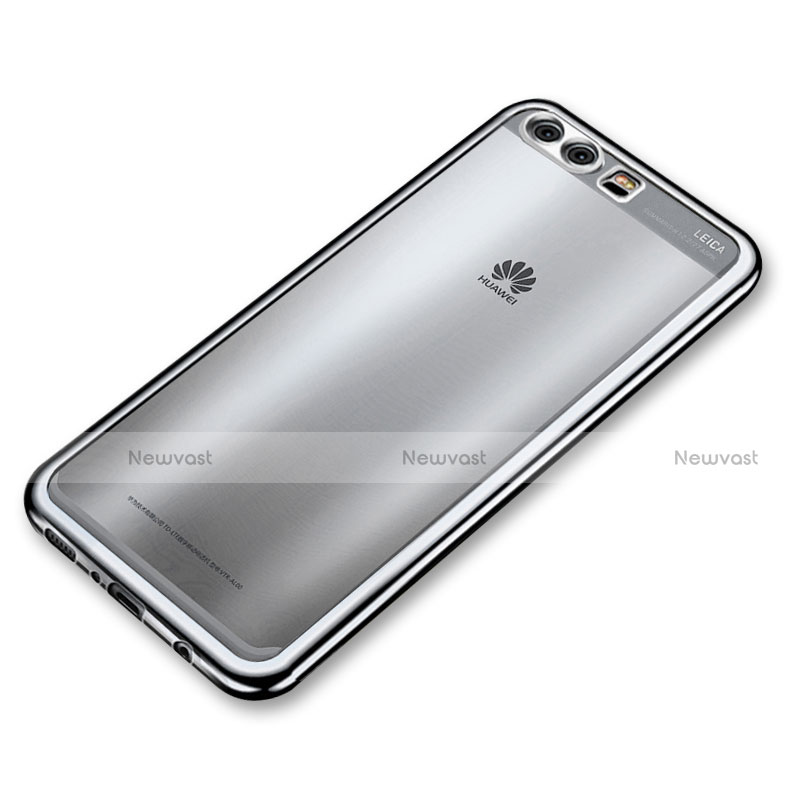 Ultra-thin Transparent TPU Soft Case H03 for Huawei P10 Plus Silver