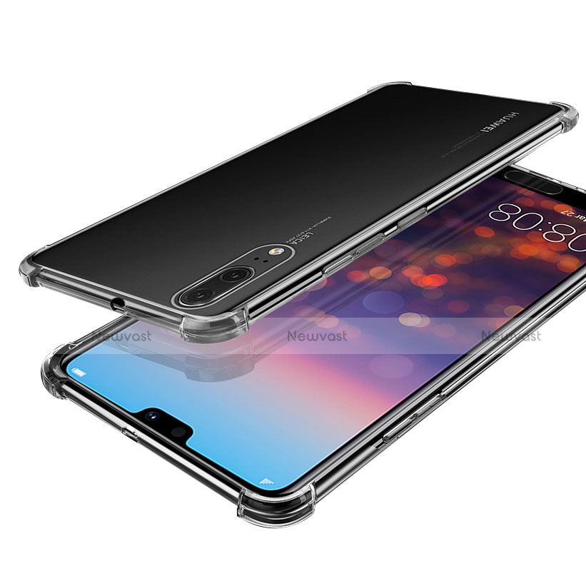 Ultra-thin Transparent TPU Soft Case H03 for Huawei P20 Clear